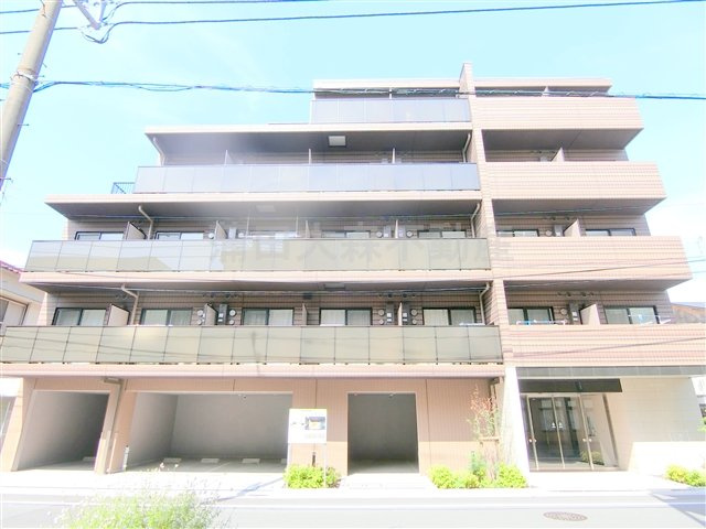 ブライズ下丸子の外観|2018年4月築　RC鉄筋コンクリート造地上5階建て総戸数51戸Wi-Fiインターネット無料の人気分譲賃貸マンション　東急多摩川線武蔵新田駅最寄りの東京都大田区下丸子2丁目