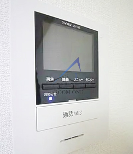ルシエールマツイのセキュリティ|モニター付きインターホンです。