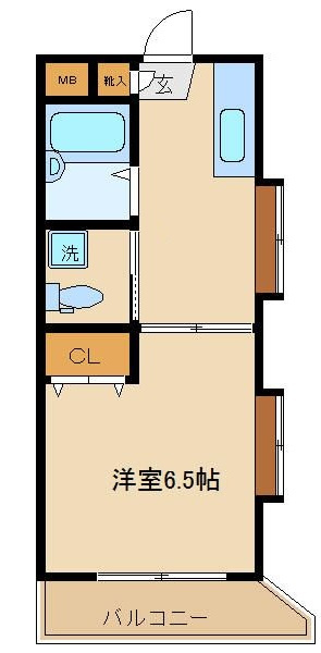 ルシエールマツイの間取り|間取りです。