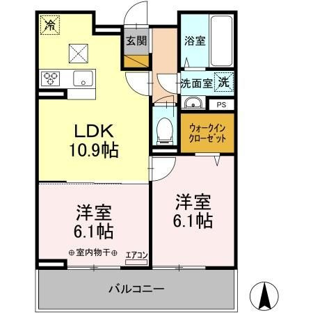 エスポワールの間取り