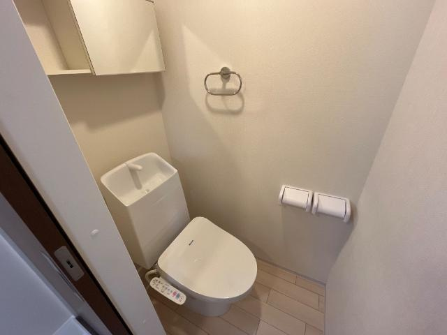 熊本市中央区黒髪６丁目のアパートのトイレ|トイレ