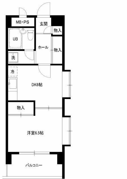 エクセル南麻布の間取り|間取りです。