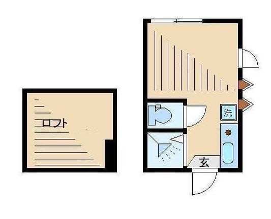 フェリスシトロンの間取り|間取りです。