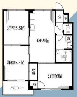 【間取り】 | シャルム本厚木 | 間取りです。
