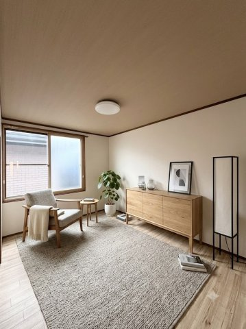 コヨハイツの洋室|寝室にもリビングにも。シンプルだからこそ、自分らしい空間づくりが楽しめます。