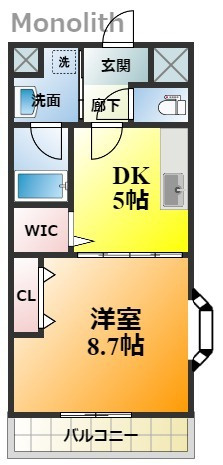 リヴェール鳳の間取り