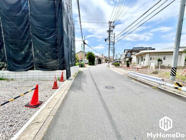 守山区瀬古東3丁目の前面道路含む現地写真