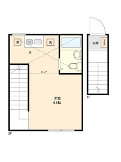 【間取り】 | 向島ｐｅａｃｅ－ｃｕｂｅ | 間取りです。