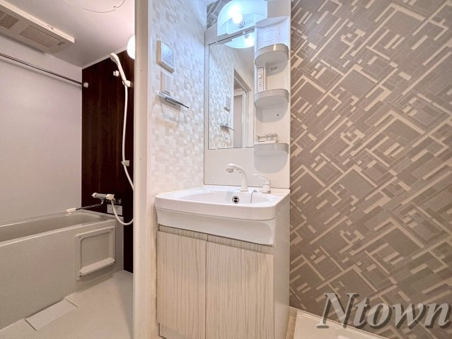 【独立洗面台】 | S-RESIDENCE志賀本通North | 独立洗面化粧台付き