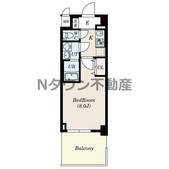 【間取り】 | S-RESIDENCE志賀本通North | 間取りです。