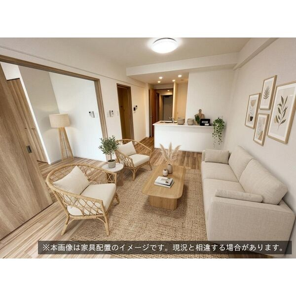 S-RESIDENCE高岳ardent(アーデント)　名古屋市賃貸　仲介手数料無料の居間・リビング