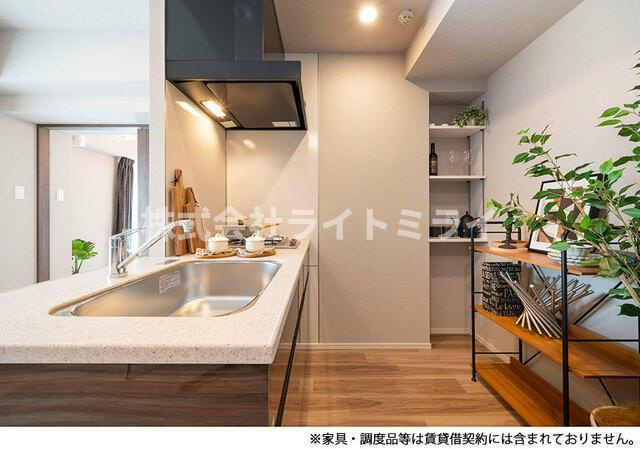 ルフォンプログレ千代田御茶ノ水のキッチン|※写真は同タイプ住戸です。