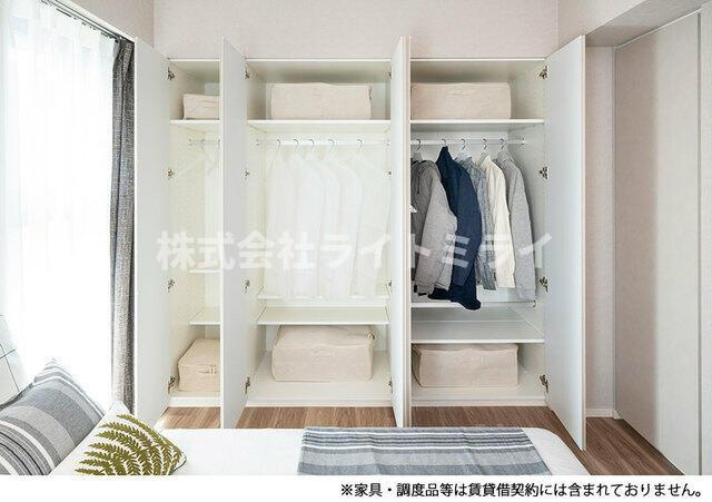 ルフォンプログレ千代田御茶ノ水の収納|※写真は同タイプ住戸です。