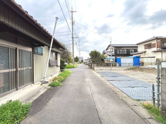 ハートフルタウン　一宮市浅井町河田　全1区画分譲の前面道路含む現地写真|「現地（2026年8月6日）撮影」　
■前面道路　
■ヤマダ不動産　株式会社リライフ