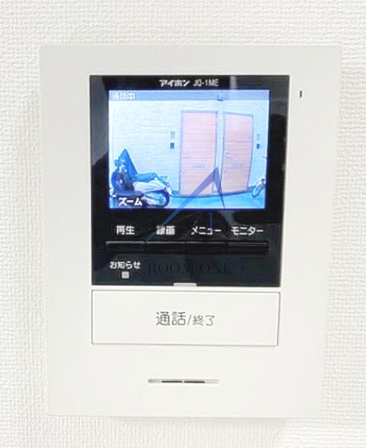 向島peace-cubeのセキュリティ|モニター付きインターホンです。