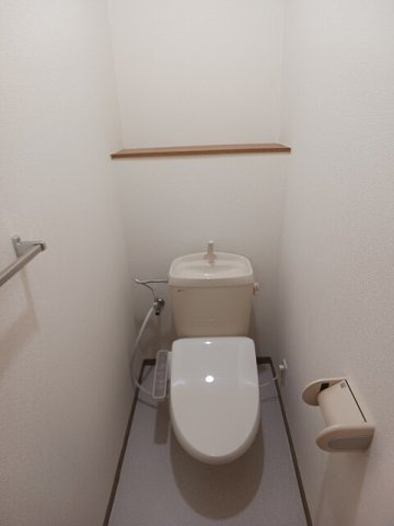 熊本市東区尾ノ上２丁目のアパートのトイレ