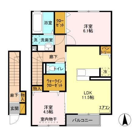 アル・ソーレの間取り