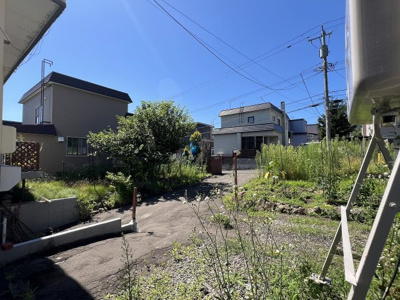 【外観】 | 西区西野6-10　更地渡し101坪土地 | 敷地内