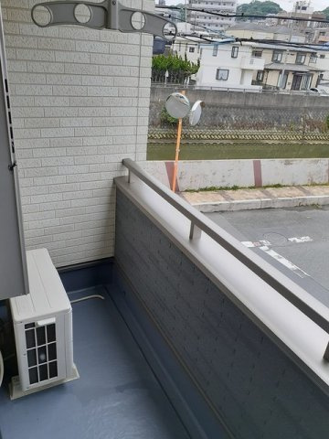 ポート　アリエッタのバルコニー|お洗濯にも便利なバルコニー付き