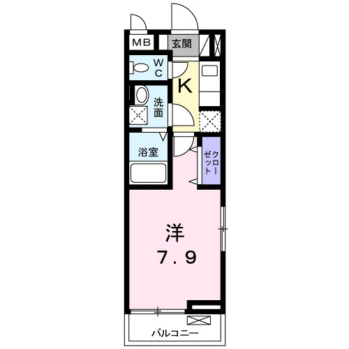 ポート　アリエッタの間取り