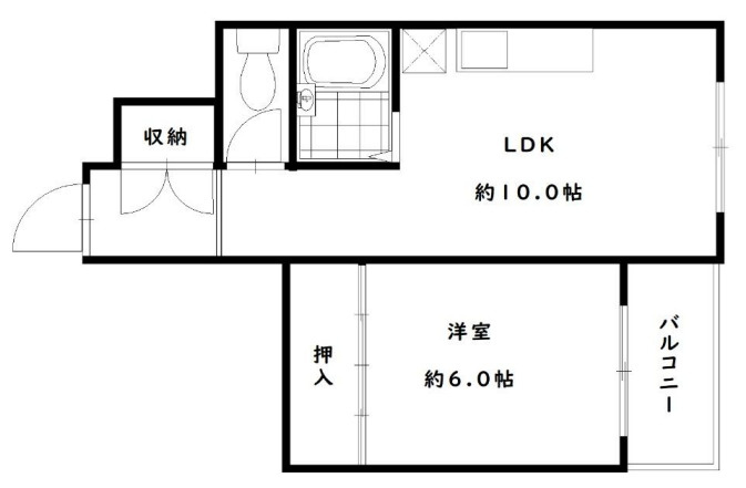 エバーグリーンの間取り