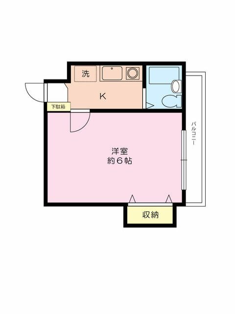 サポーレ北松戸の間取り