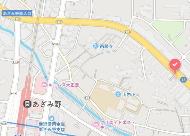 カサ　エルマノスの地図
