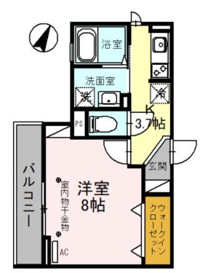 プリマベーラ（富士見）の間取り