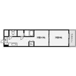 レスプランドールの間取り