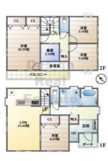 【間取り】 | 羽生市上川崎　中古戸建