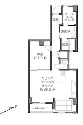 【間取り】 | ライオンズマンション豪徳寺第２
