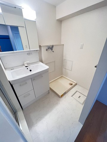 尼崎市大庄西町４丁目の賃貸マンションの洗面所