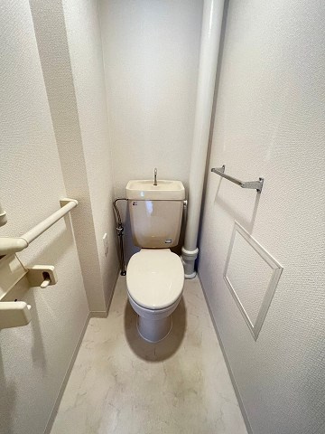 尼崎市大庄西町４丁目の賃貸マンションのトイレ