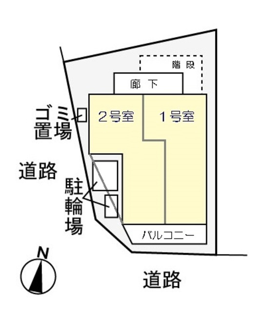 アルバ　セッテのその他|配置図です。