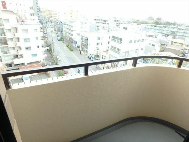 ボナール桜新町のバルコニー