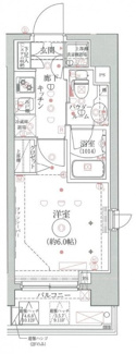 【間取り】 | クレイシア品川戸越銀座