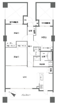【間取り】 | コアマンション下大利ネクステージ☆仲介手数料無料☆