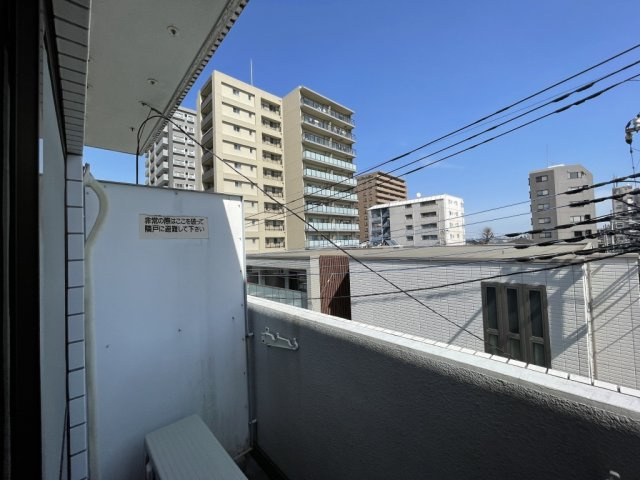 ライフシティのバルコニー