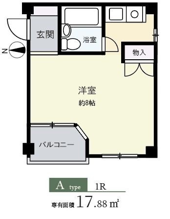 エトワールヴィル－R永和駅前の間取り