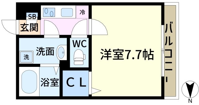 リブリ・宮の間取り