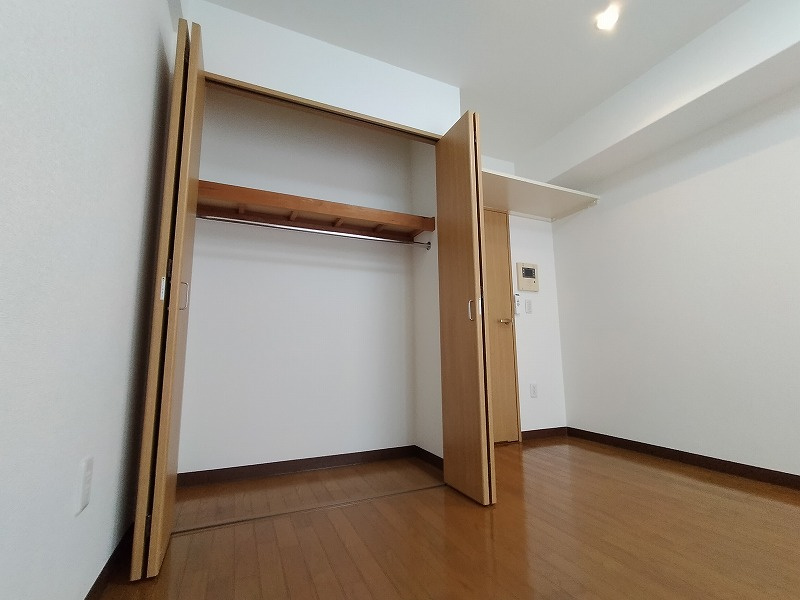 神戸市長田区若松町３丁目の賃貸マンションの収納|クローゼット同タイプ写真