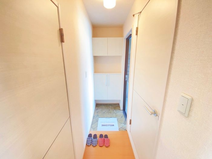 グランドソレイユ（下硯川）の玄関