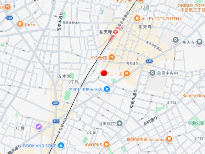 【地図】 | ドルチェ目黒・ＷＥＳＴ