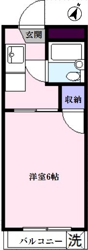 エルハーベン玉川台　ペット相談　駅近　陽当たり良好の間取り