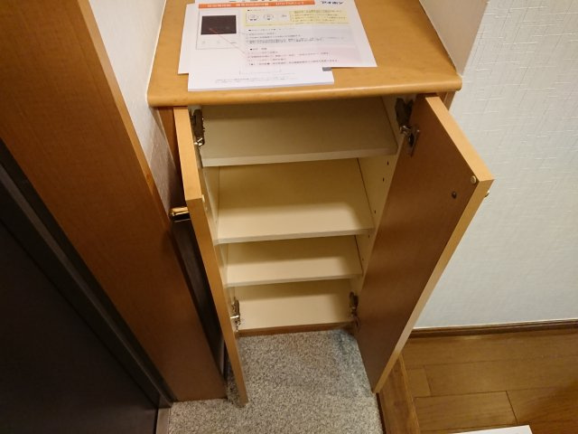 阿部松島マンションの収納