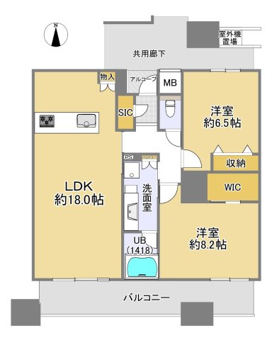 さきタワー・サンクタス尼崎駅前2204の画像