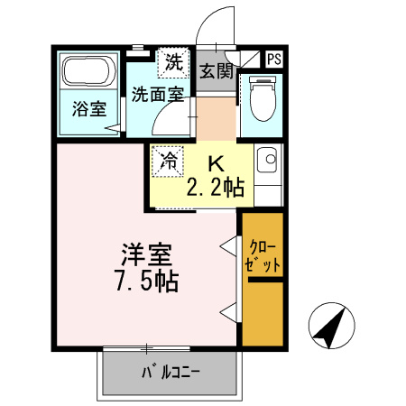 【間取り】 | メゾン中百舌鳥Ⅱ