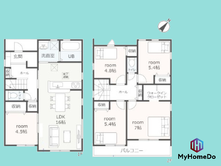 守山区瀬古東3丁目の間取り