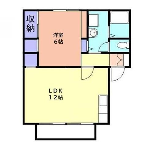 ツインコート八田Ａ棟の間取り