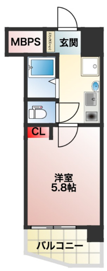 【間取り】 | フリーディオ鳳東
